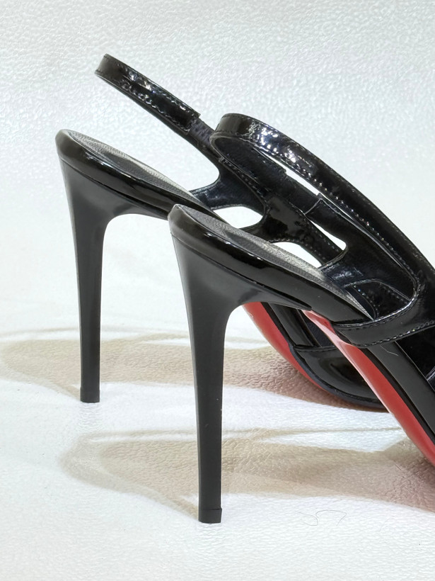 کفش زنانه پاشنه 10 سانت لودشکا پنجه طلا وای اس ال Yves Saint Laurent کد 1449