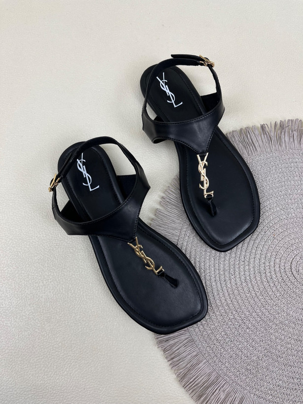 صندل زنانه وای اس ال انگشتی پشت سگکک Yves Saint Laurent کد 1553
