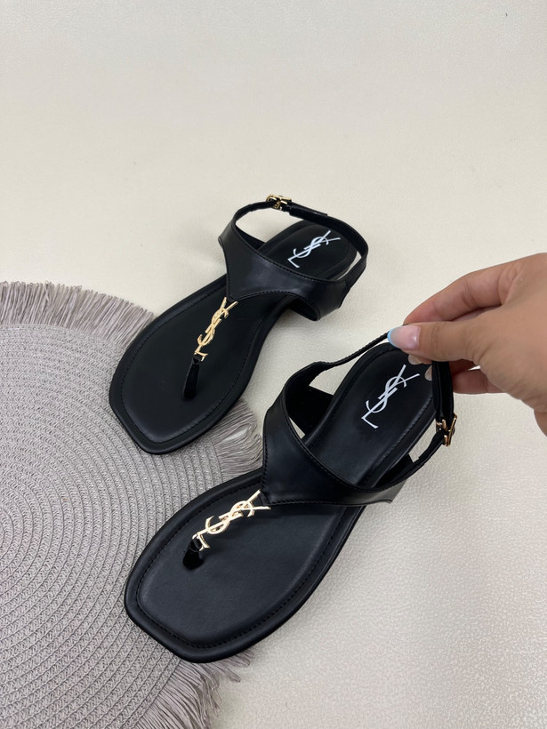 صندل زنانه وای اس ال انگشتی پشت سگکک Yves Saint Laurent کد 1553