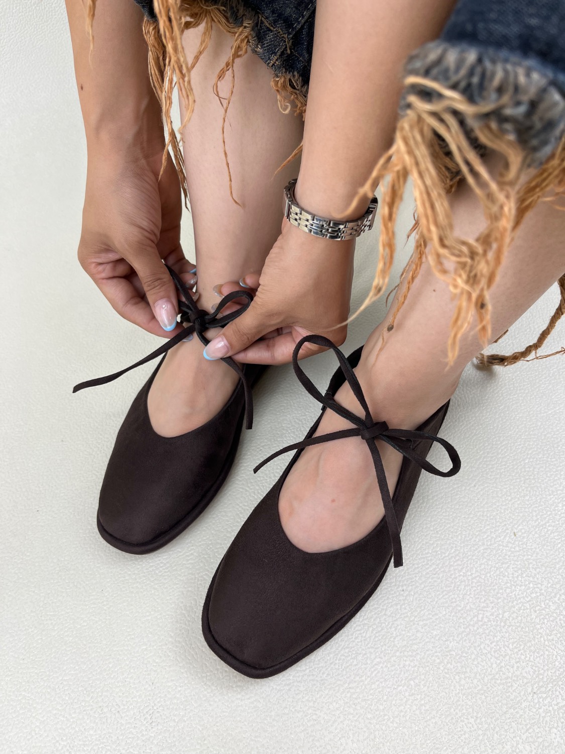 کالج زنانه عروسکی کلارک رو بند Clarks کد : 1483