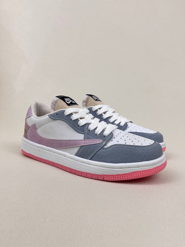 کتانی ونس زنانه ایر جردن وان لو اسکات تراویس نایک AIR jordan 1 low Travis Scott کد 943