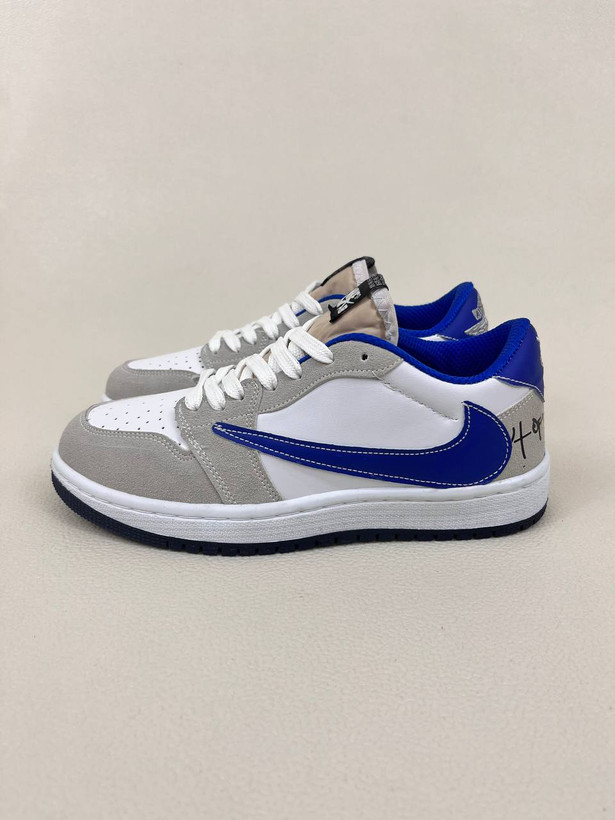 کتانی ونس زنانه ایر جردن وان لو اسکات تراویس نایک AIR jordan 1 low Travis Scott کد 943