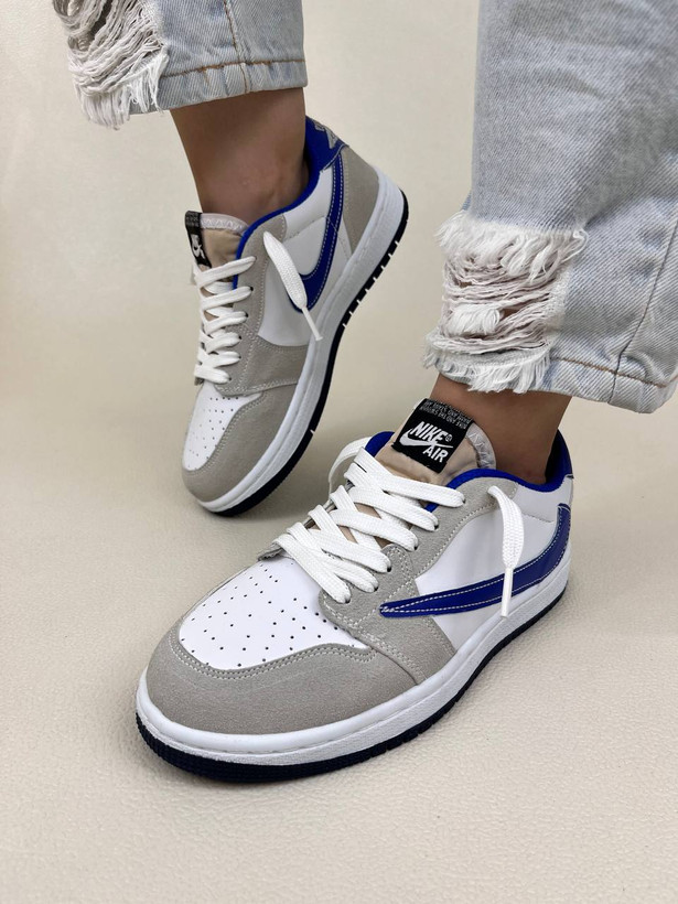 کتانی ونس زنانه ایر جردن وان لو اسکات تراویس نایک AIR jordan 1 low Travis Scott کد 943