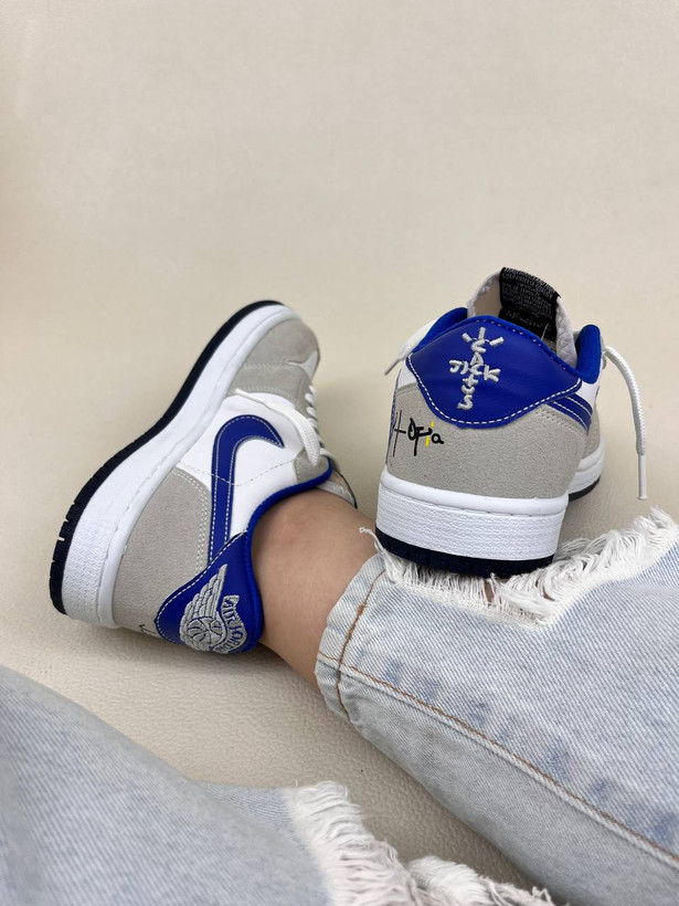 کتانی ونس زنانه ایر جردن وان لو اسکات تراویس نایک AIR jordan 1 low Travis Scott کد 943