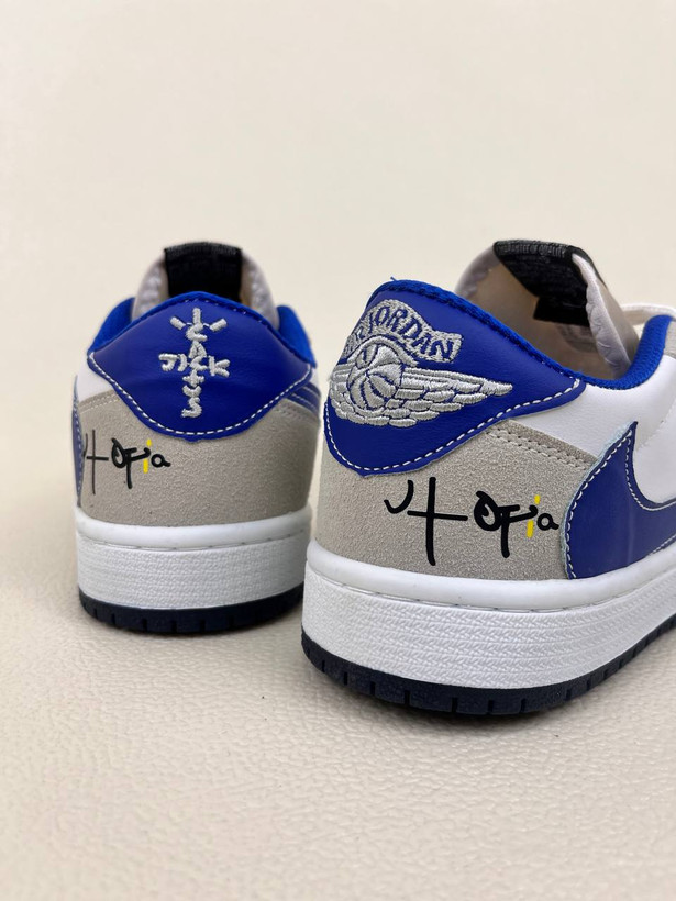 کتانی ونس زنانه ایر جردن وان لو اسکات تراویس نایک AIR jordan 1 low Travis Scott کد 943