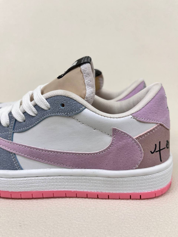 کتانی ونس زنانه ایر جردن وان لو اسکات تراویس نایک AIR jordan 1 low Travis Scott کد 943