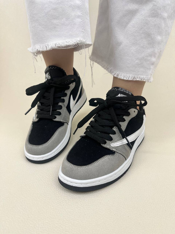 کتانی ونس زنانه ایر جردن وان لو اسکات تراویس نایک AIR jordan 1 low Travis Scott کد 943
