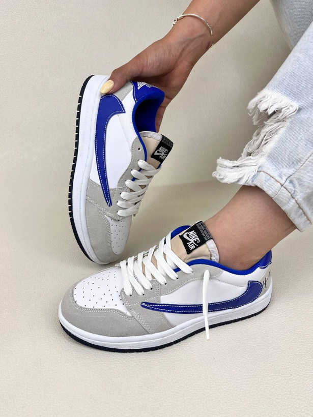 کتانی ونس زنانه ایر جردن وان لو اسکات تراویس نایک AIR jordan 1 low Travis Scott کد 943