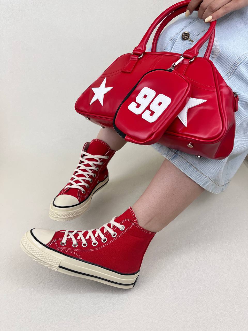 ونس زنانه ساقدار الستار Converse ALL STAR کد 651