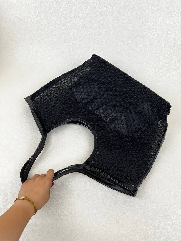 کیف زنانه دو کیفه توری طرح سبدی زارا ZARA کد 1636