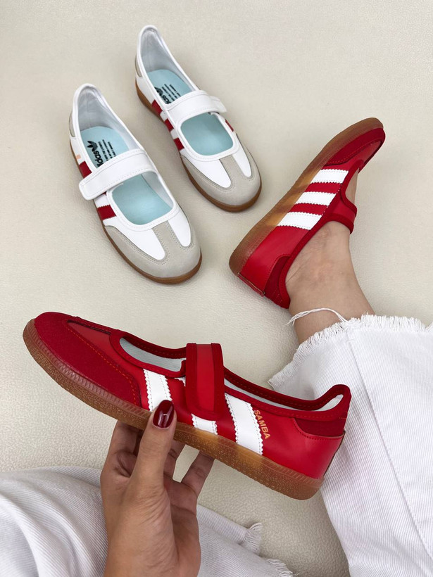 ونس زنانه روی کوتاه سامبا تک چسب ادیداس adidas SAMBA کد 1220