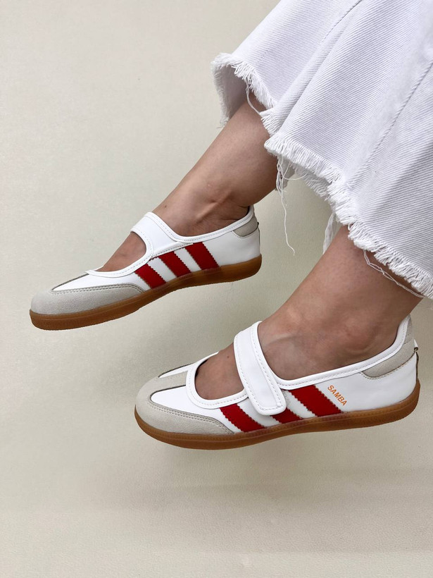 ونس زنانه روی کوتاه سامبا تک چسب ادیداس adidas SAMBA کد 1220