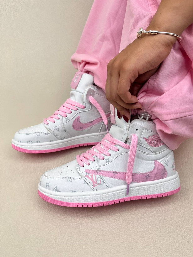 کتانی ونس ساقدار زنانه تراویس طر لوی ویتون NIKE کد 1638