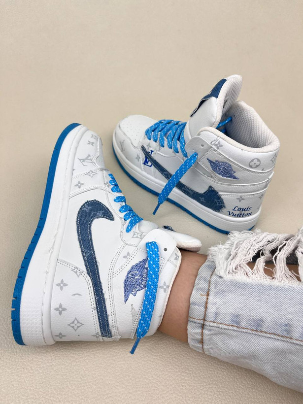 کتانی ونس ساقدار زنانه تراویس طر لوی ویتون NIKE کد 1638