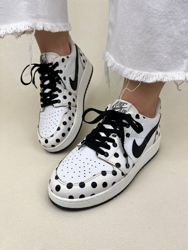 کتانی ونی خالدار ایر فورس نایک کوتاه NIKE limitted edation کد 950