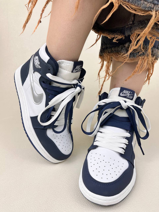 کتانی ونس ساقدار زنانه جردن وان مدل فرانسه jordan 1 nike france کد 912