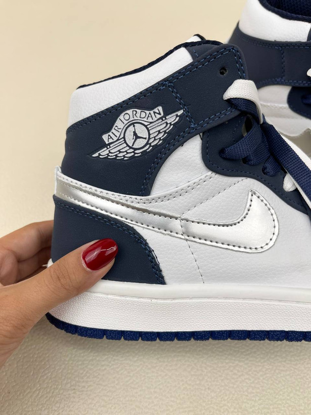 کتانی ونس ساقدار زنانه جردن وان مدل فرانسه jordan 1 nike france کد 912