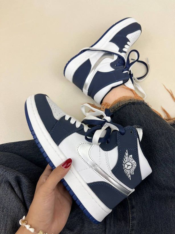 کتانی ونس ساقدار زنانه جردن وان مدل فرانسه jordan 1 nike france کد 912
