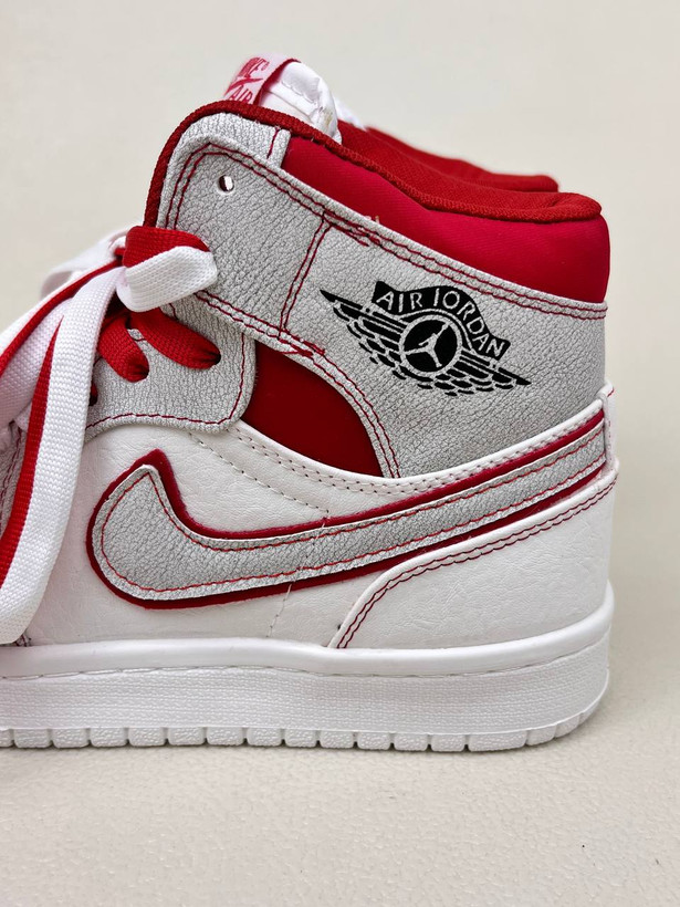 کتونی ونس ساقدار زنانه ایر جردن وان رد فانتوم jordan 1 RED fantom کد 912