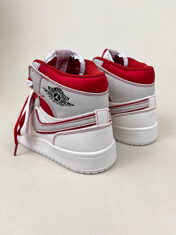 کتونی ونس ساقدار زنانه ایر جردن وان رد فانتوم jordan 1 RED fantom کد 912