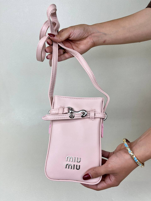 کیف زنانه پاسپورتی میو میو رو سگک MIU MIU کد 1651