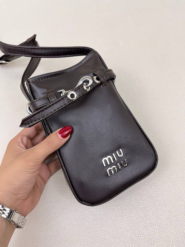 کیف زنانه پاسپورتی میو میو رو سگک MIU MIU کد 1651