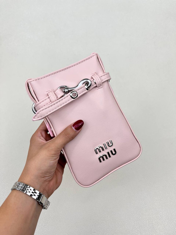 کیف زنانه پاسپورتی میو میو رو سگک MIU MIU کد 1651