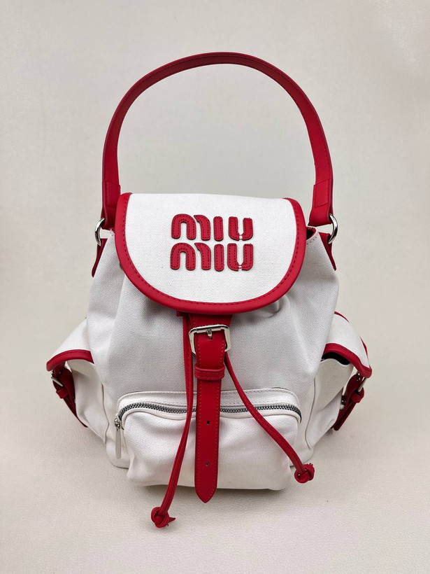 کوله پشتی اسپرت میو میو دهنه تاشو MIU MIU کد 1655