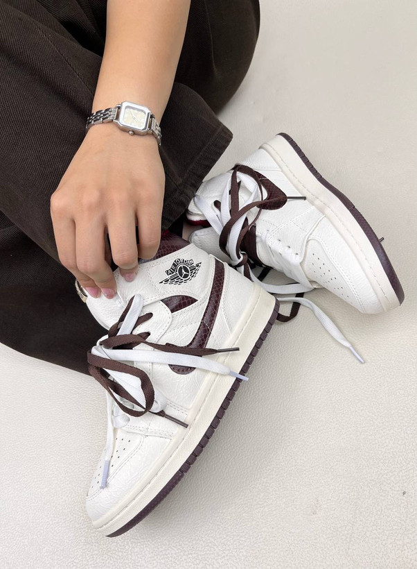 کتونی ونس زنانه ساقدار ایر جردن 1 اما مانیر 1 NIKE AIR JORDAN کد 912