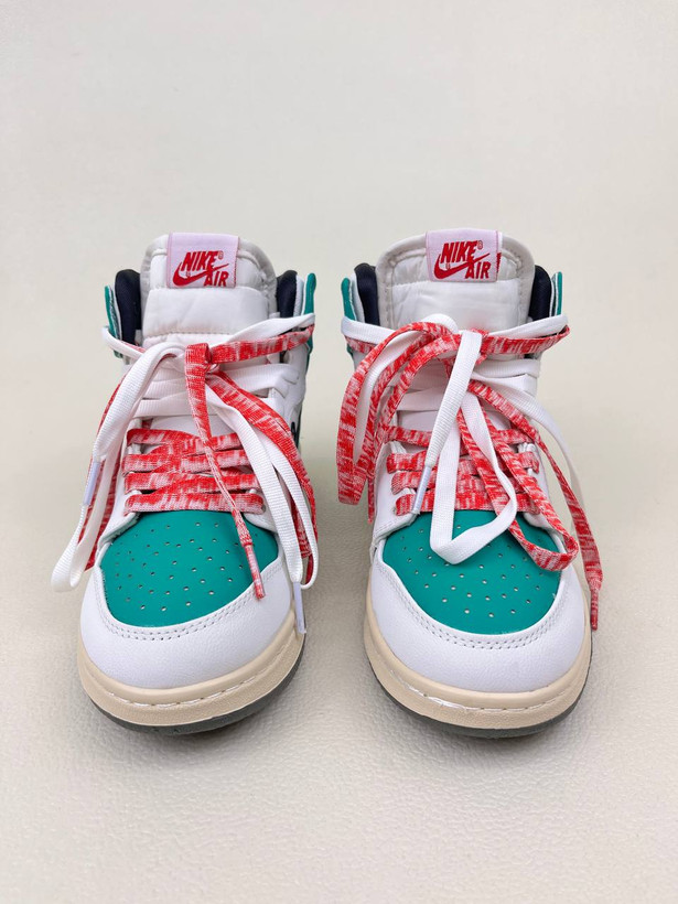 کتونی ونس زنانه ساقدار ایر جردن 1 مدل کریسمس 1 NIKE AIR JORDAN کد 912