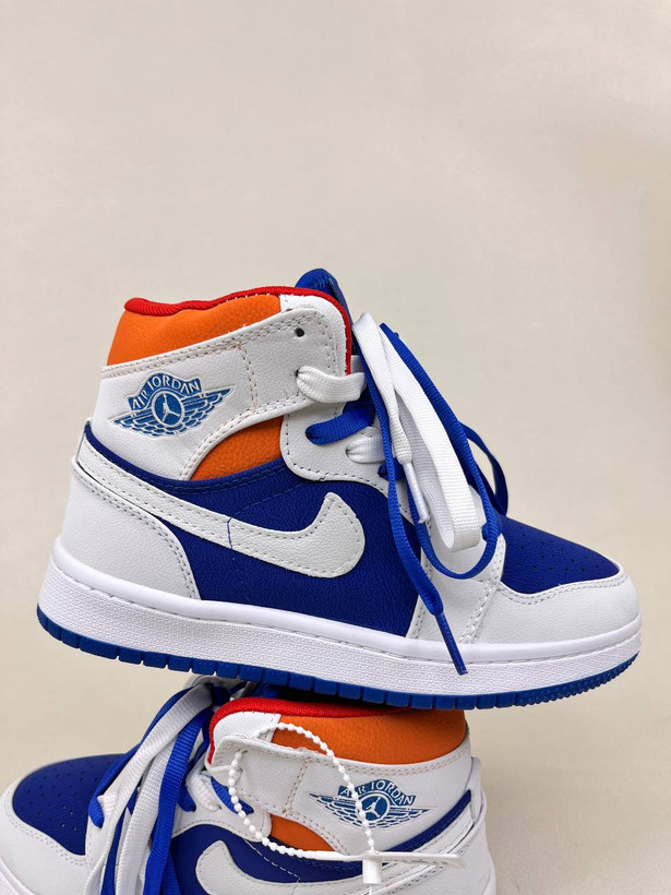 کتونی ونس زنانه ساقدار ایر جردن 1 کینگ بلو 1 NIKE AIR JORDAN کد 912
