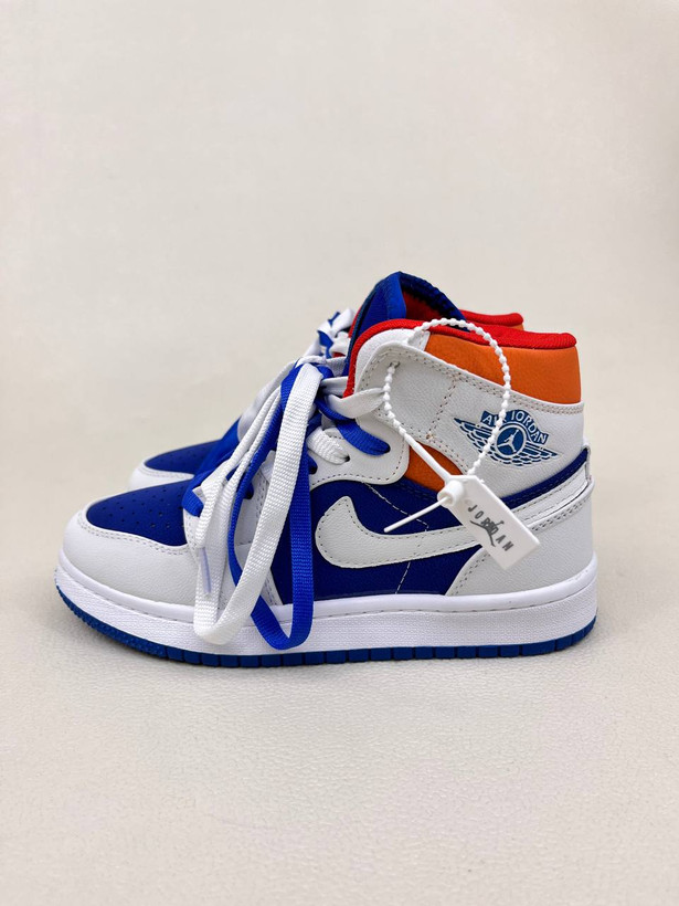 کتونی ونس زنانه ساقدار ایر جردن 1 کینگ بلو 1 NIKE AIR JORDAN کد 912