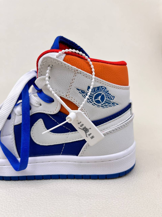کتونی ونس زنانه ساقدار ایر جردن 1 کینگ بلو 1 NIKE AIR JORDAN کد 912