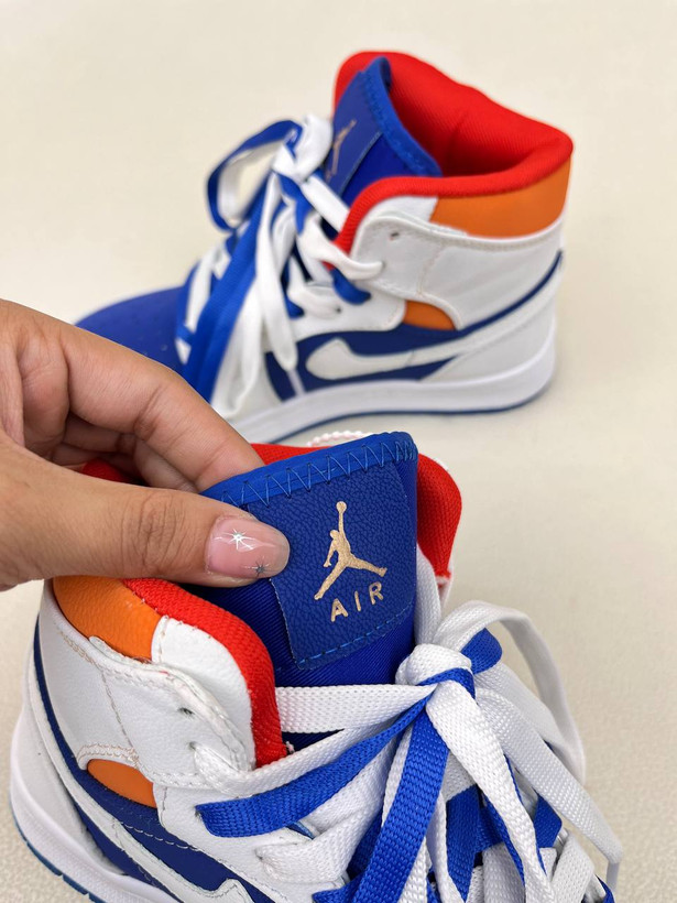 کتونی ونس زنانه ساقدار ایر جردن 1 کینگ بلو 1 NIKE AIR JORDAN کد 912