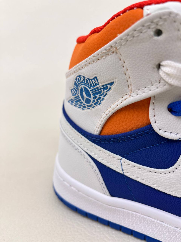 کتونی ونس زنانه ساقدار ایر جردن 1 کینگ بلو 1 NIKE AIR JORDAN کد 912