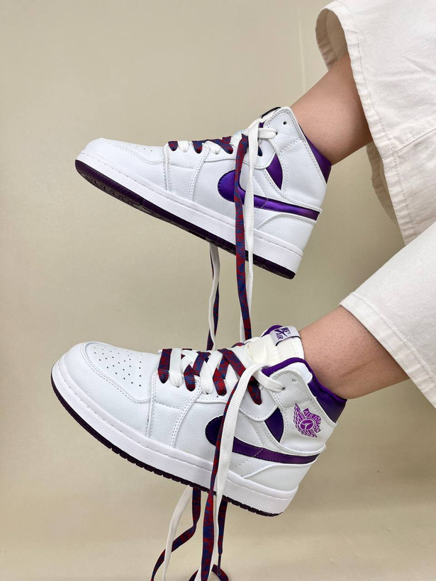 کتونی ونس زنانه ساقدار ایر جردن 1 کرومی 1 NIKE AIR JORDAN کد 912