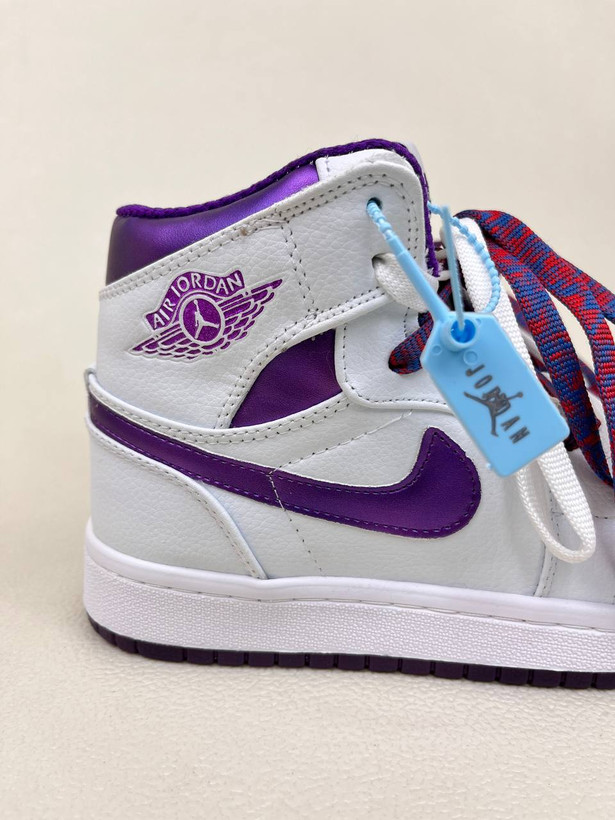 کتونی ونس زنانه ساقدار ایر جردن 1 کرومی 1 NIKE AIR JORDAN کد 912