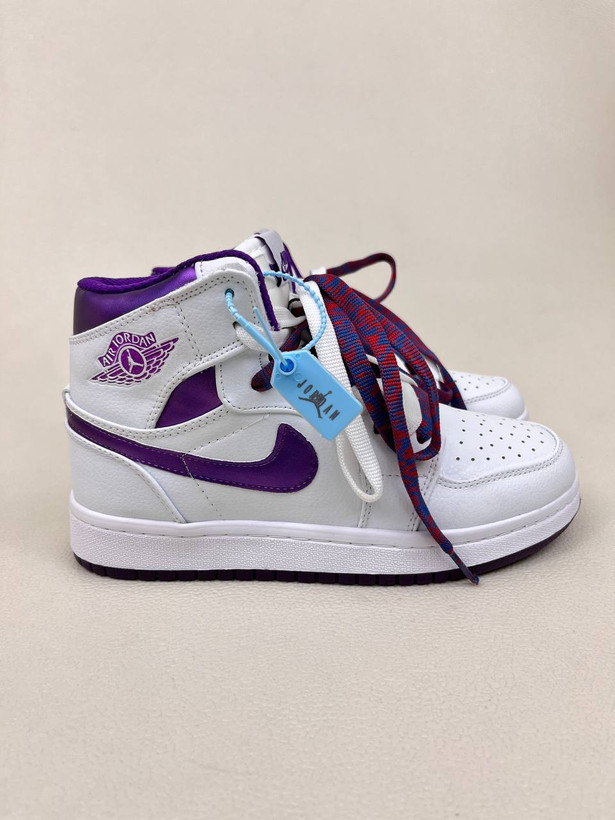 کتونی ونس زنانه ساقدار ایر جردن 1 کرومی 1 NIKE AIR JORDAN کد 912