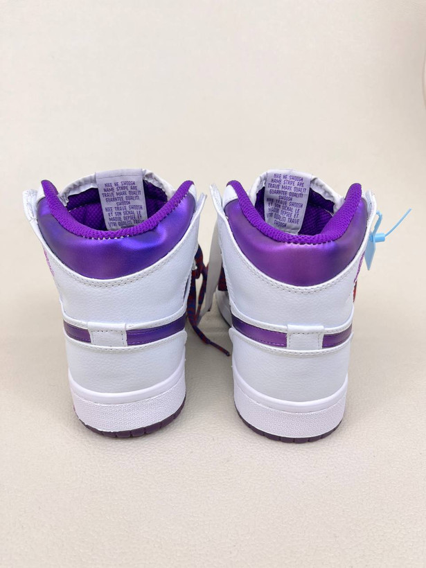 کتونی ونس زنانه ساقدار ایر جردن 1 کرومی 1 NIKE AIR JORDAN کد 912
