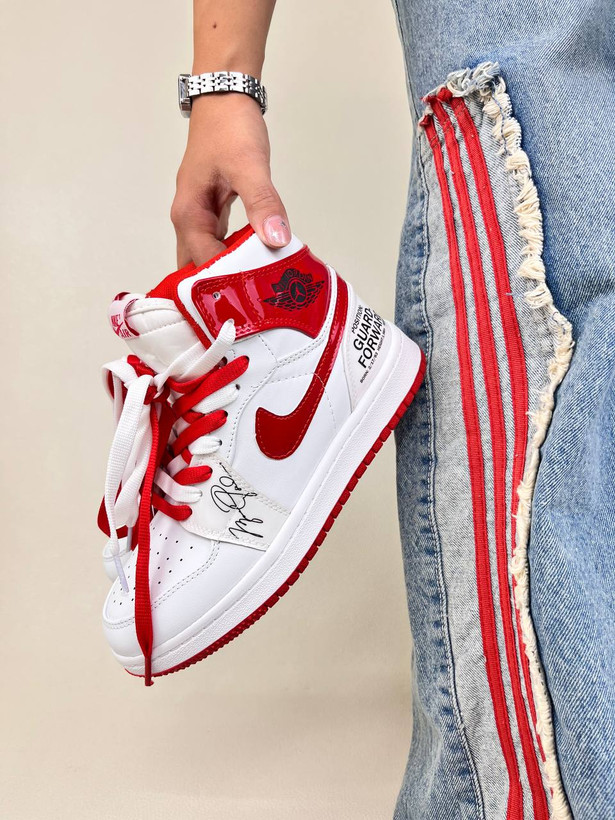 کتونی ونس زنانه ساقدار ایر جردن 1 امضا شیکاگو 1 NIKE AIR JORDAN کد 912